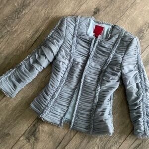JS Collection jacket size 4 gray blazer/jacket